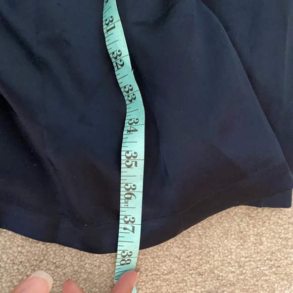 Proenza Schouler for Target 100% Silk Dress Navy Black Size 7 Size S Size M - Picture 10 of 10